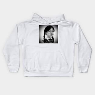 Wednesday Addams Kids Hoodie